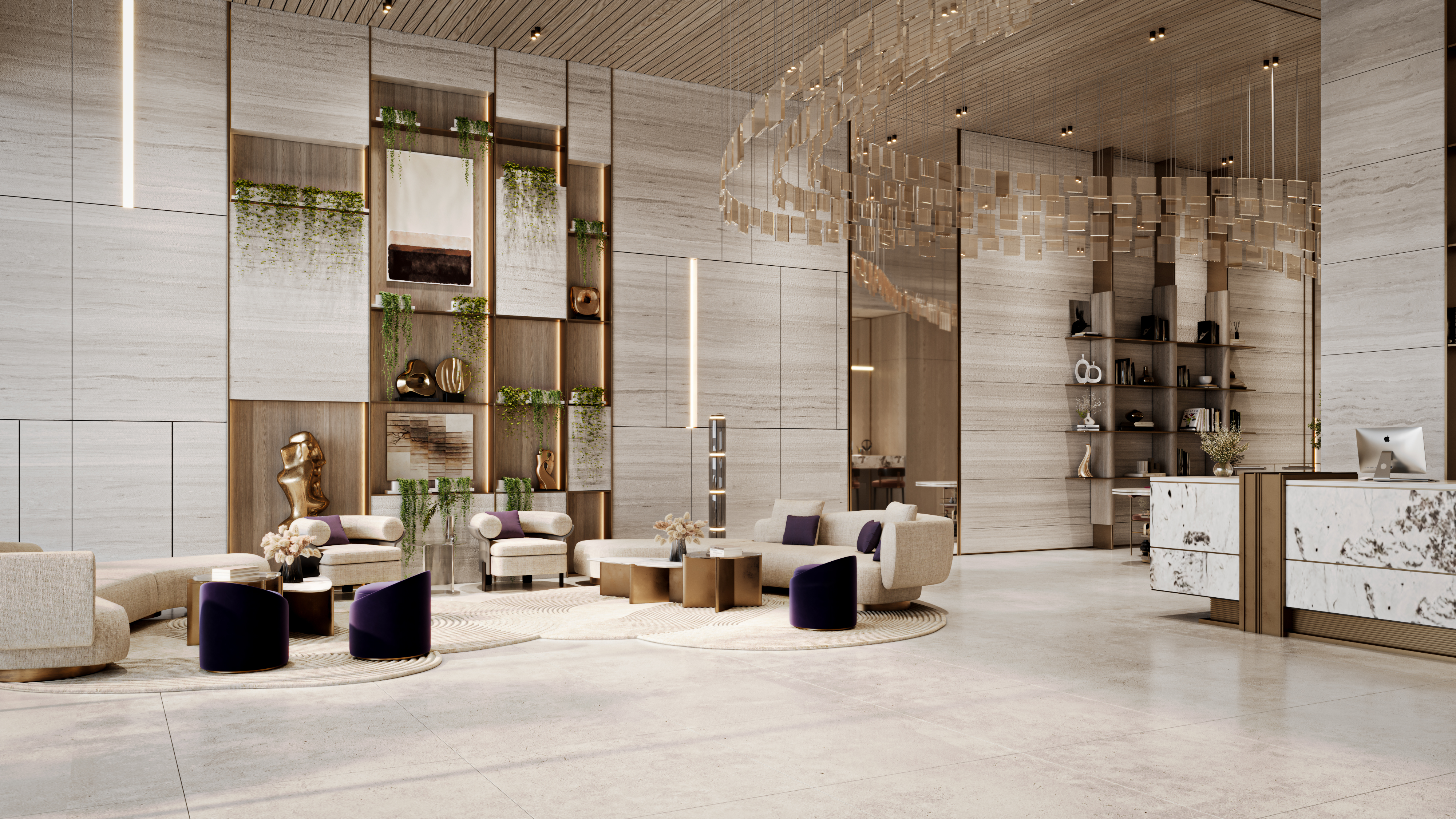 Le Blanc: Lobby
